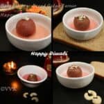 collage of wheat bread baked gulab jamun