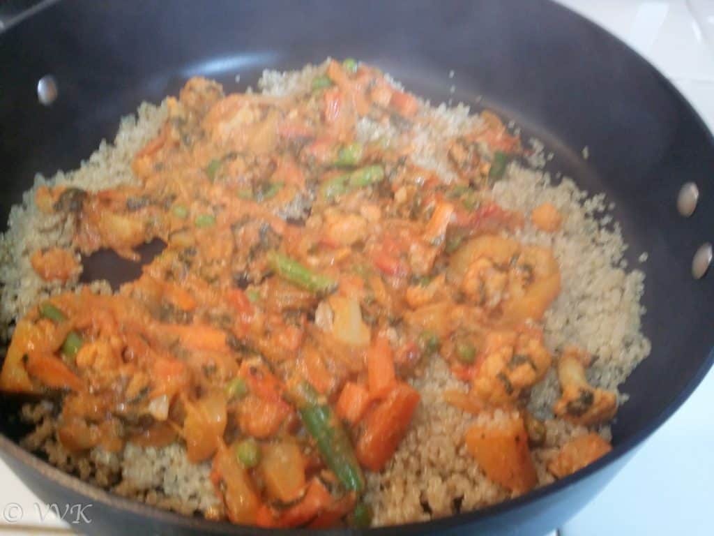 Quinoa & Vegetable Dum Biryani Tamil Nadu Style