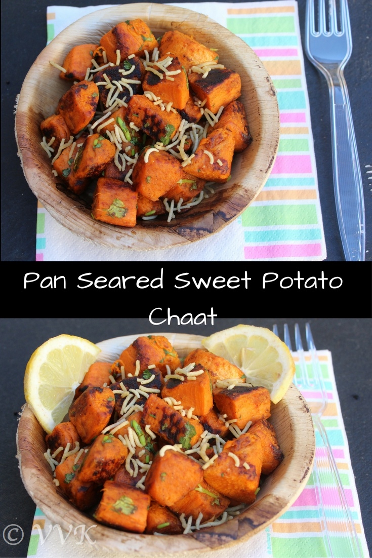 Sweet Potato Chaat Shakarkandi ki Chaat