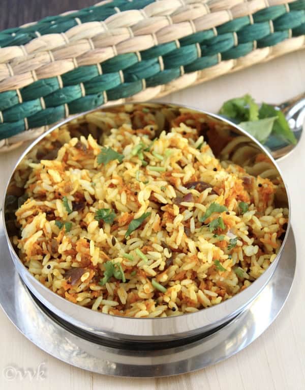 Cari Rice Carrot Rice