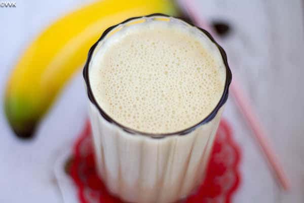 Healthy and delicious Peanut Butter Banana Smoothie