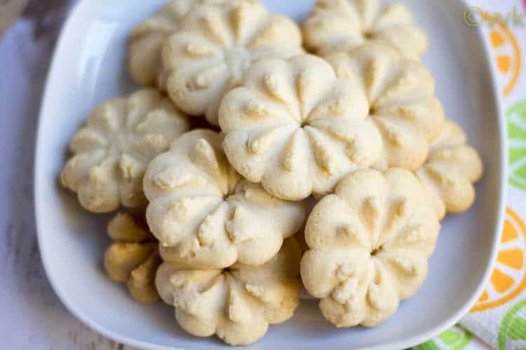 Eggless Chinese Butter Cookies