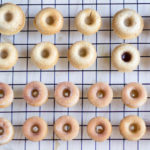 Doughnuts Recipe of Eggless Baked Mini Donuts served straight from the oven