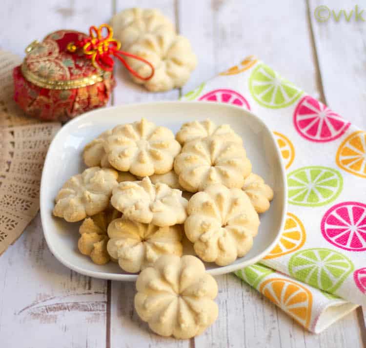 Eggless Chinese Butter Cookies