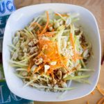 Vegan Green Papaya and Green Mango Salad - Thai Special - Overhead Square Image