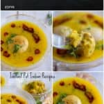 Instant Pot Dal Bafla collage with text overlay