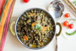 Instant Pot Hara Dhaniya Cholia | Cilantro Green Chickpeas Curry