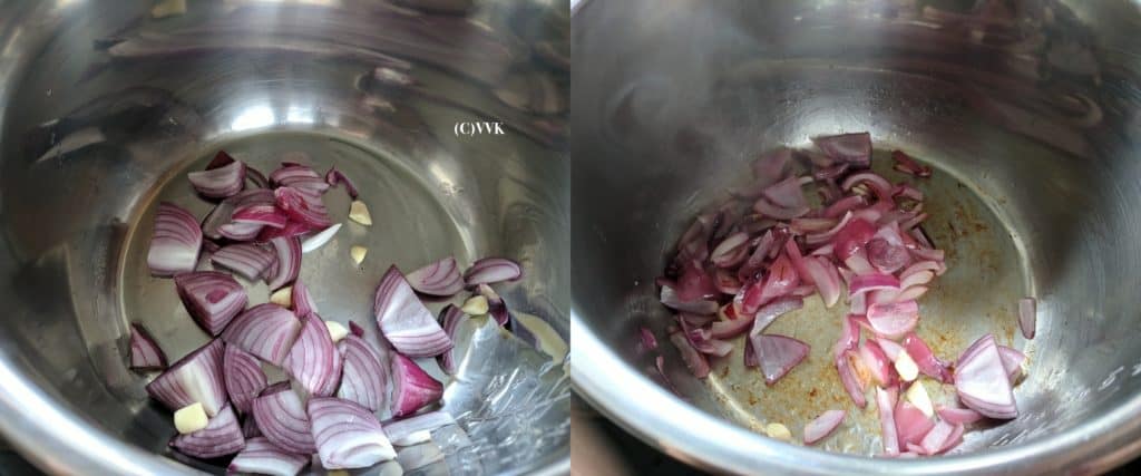 Oil and onions in Instant Pot