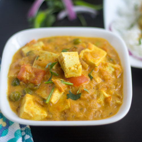 Vegan Tofu and Tomato Curry