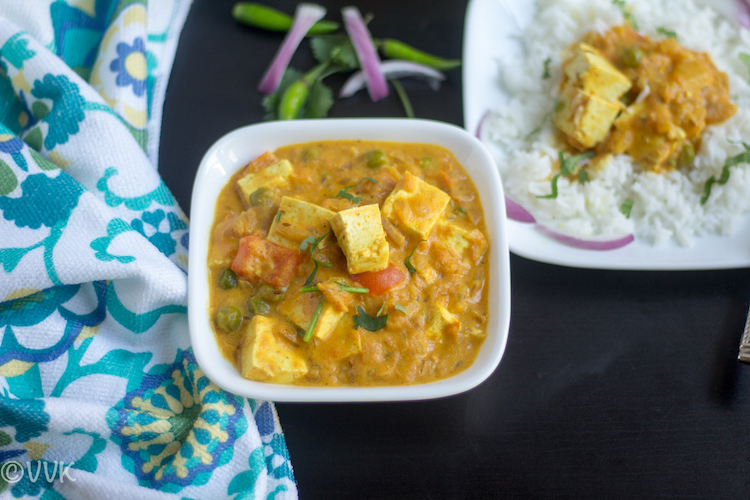 Vegan Tofu and Tomato Curry