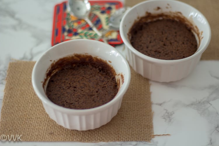 Eggless Microwave Chocolate Cake with Hershey’s Syrup recipe