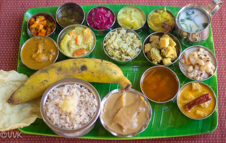 Onam Sadya Thali, Kerala Sadya Recipes