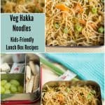 Hakka Noodles collage with text overlay