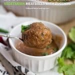 Vegan Zucchini Kofta Curry collage with text overlay