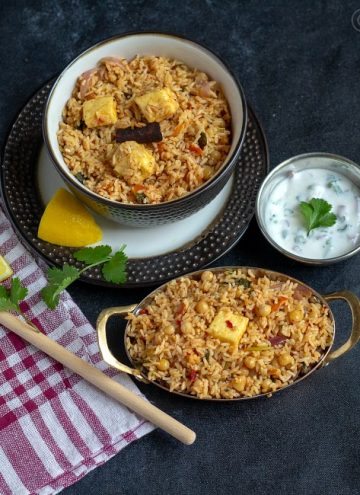 instant pot ambur veg biryani recipe