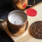 coconut water kheer in moscow muled copper mug