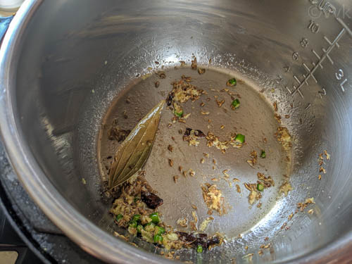 instant pot khichdi step 2