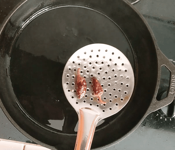 garlic rice frying mor milagai