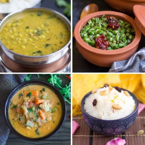 collage of south indian instant pot recipes