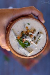 Okra Raita | Easy Bhindi Raita | Spiced Okra in Tempered Yogurt