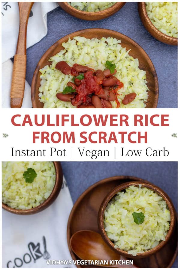 Instant Pot Cauliflower Rice How to Make Cauli Rice