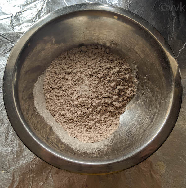 ragi flour with salt