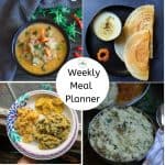 meal planner collage