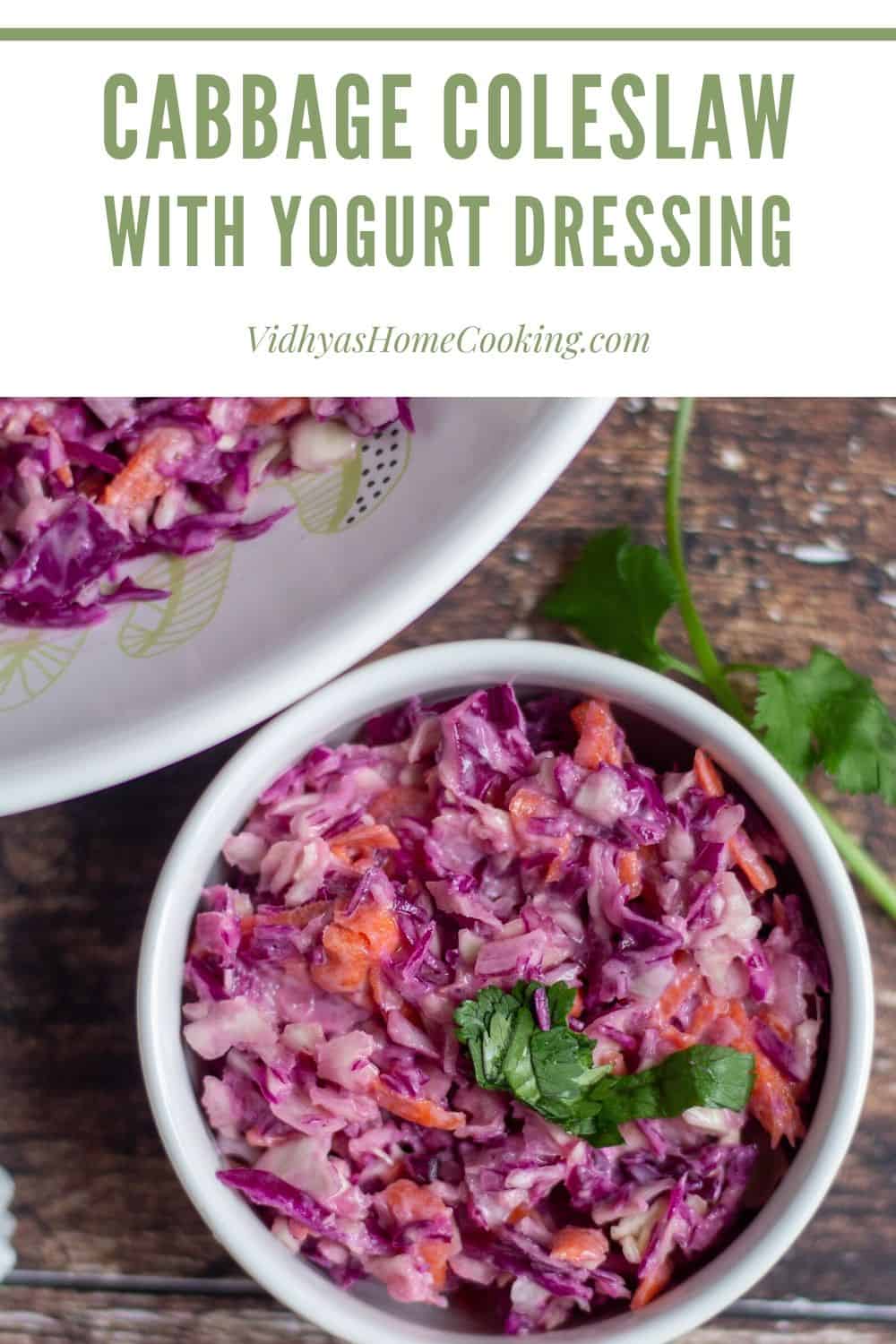 Low Calorie Cabbage Coleslaw