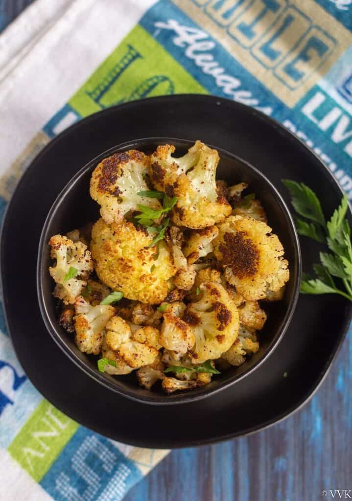 Sumac Cauliflower Roasted Cauliflower with Sumac