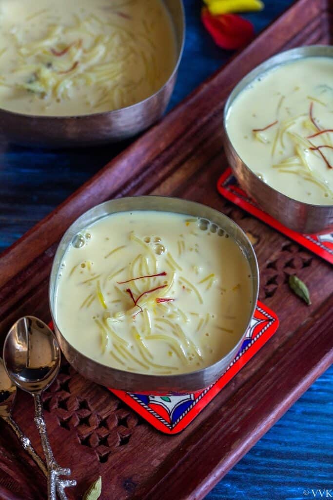 Semiya Payasam SemiHomemade Vermicelli Kheer with Evaporated and Condensed Milk