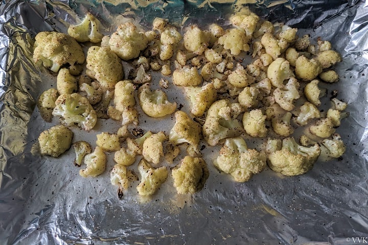 cauliflower after 15 mts