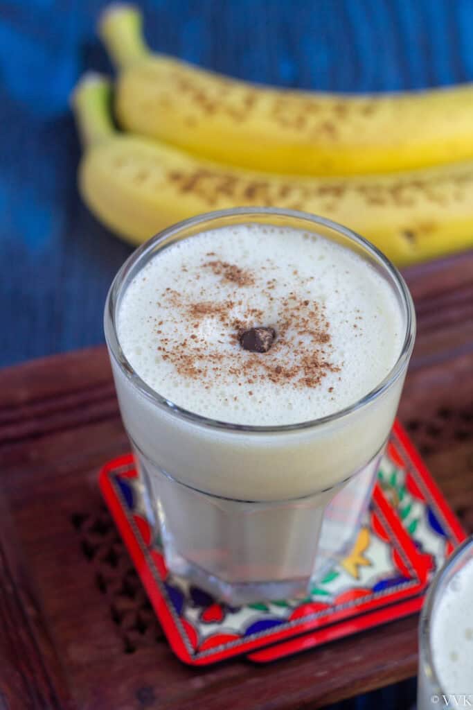 Banana Milkshake Recipe Banana Vanilla Milkshake