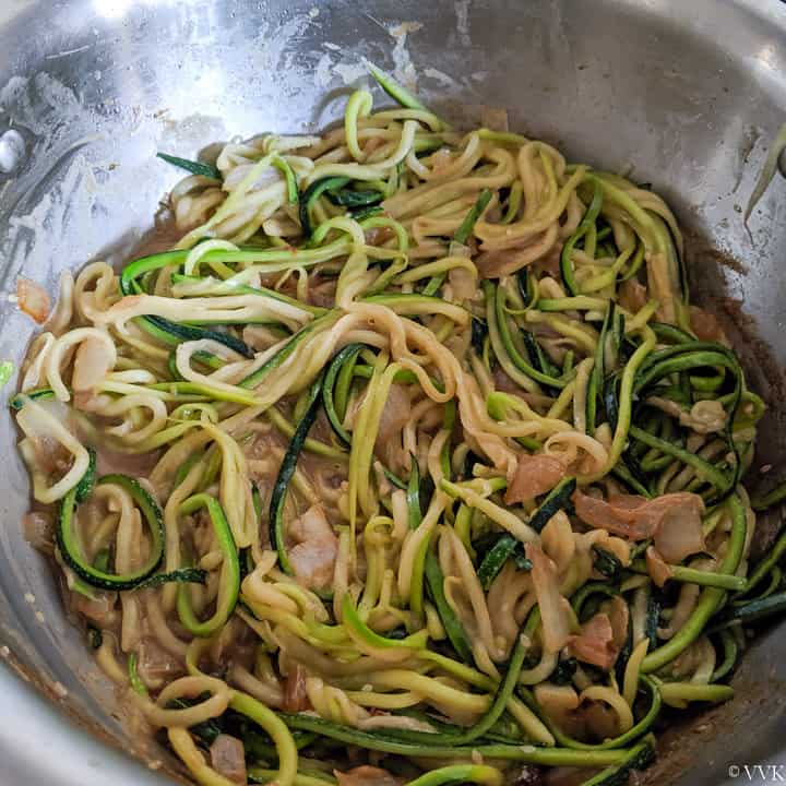prepared zoodles