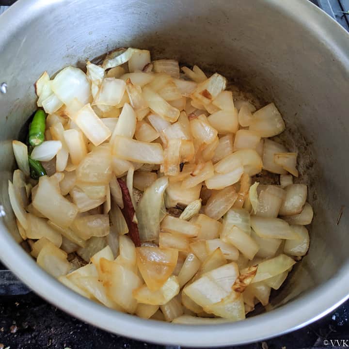 browned onion mix