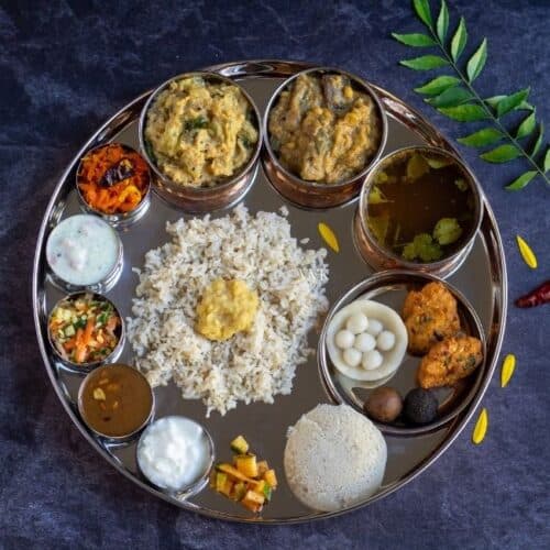 Indian Thali & Platter - A Roundup - Vidhya’s Vegetarian Kitchen