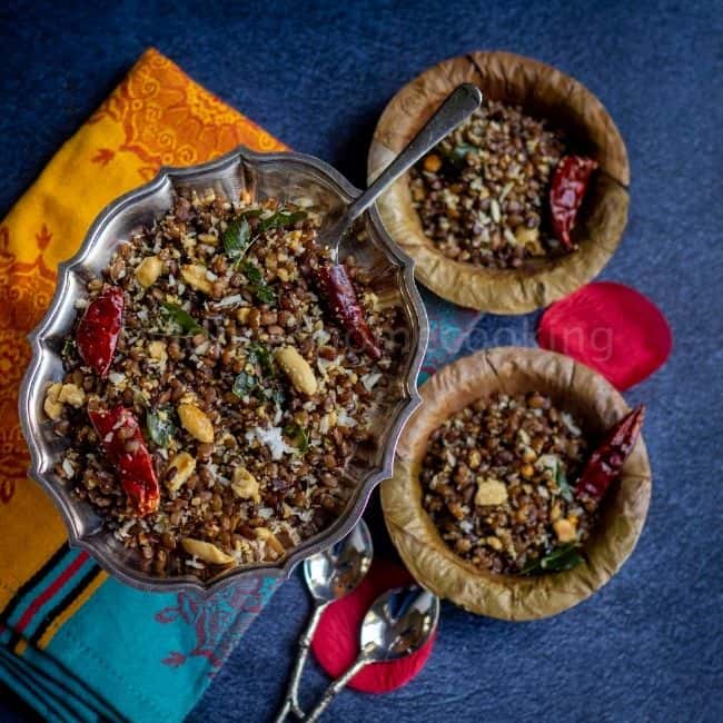 Kollu Sundal Horse Gram Stirfry Vidhya’s Vegetarian Kitchen