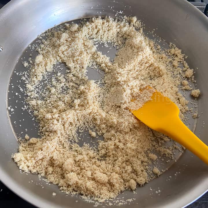 roasting almond flour