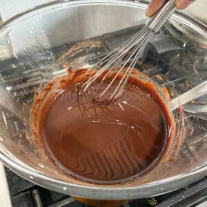 dark chocolate mixture