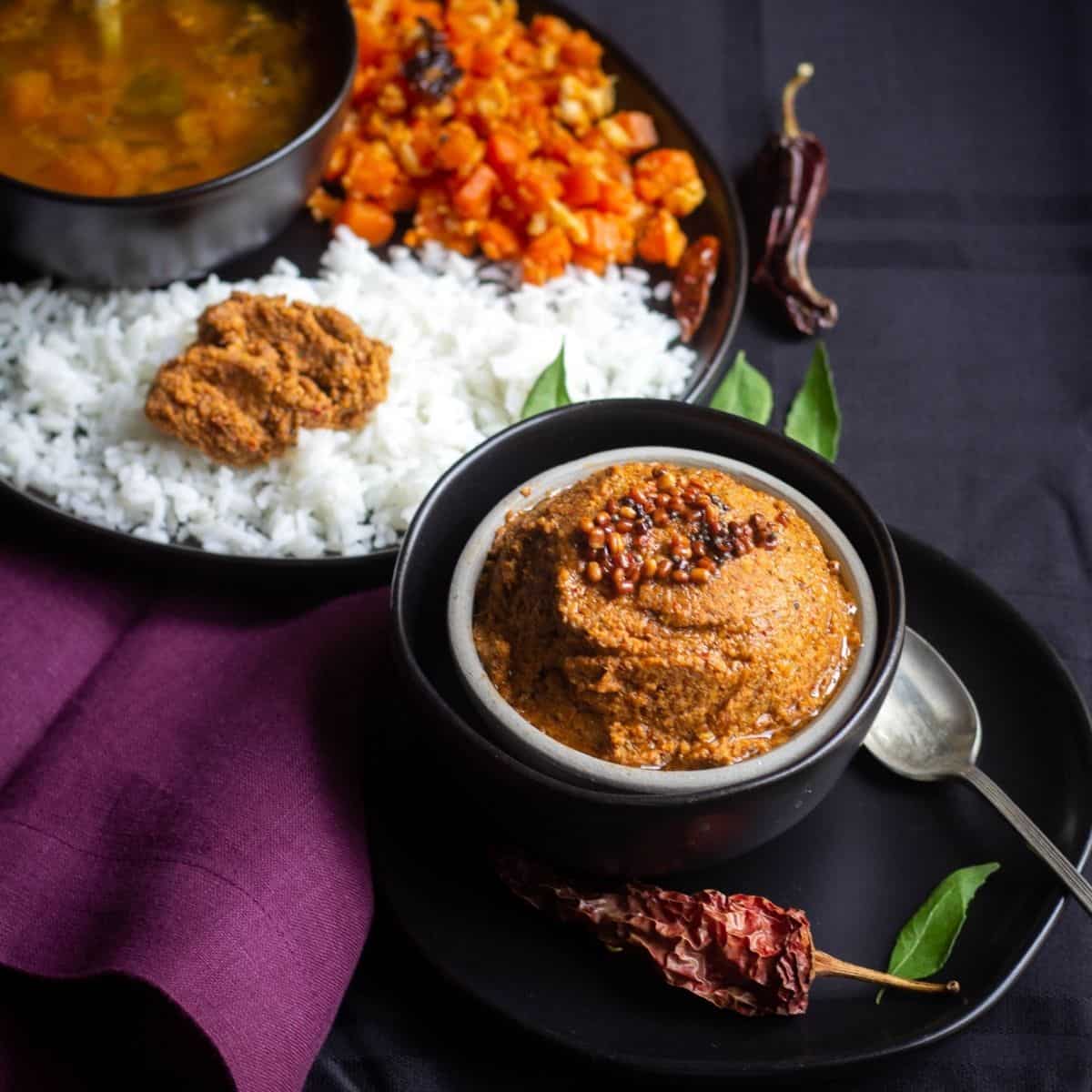 Cilantro Coconut Chutney Kothamalli Chutney Vidhya’s Vegetarian Kitchen