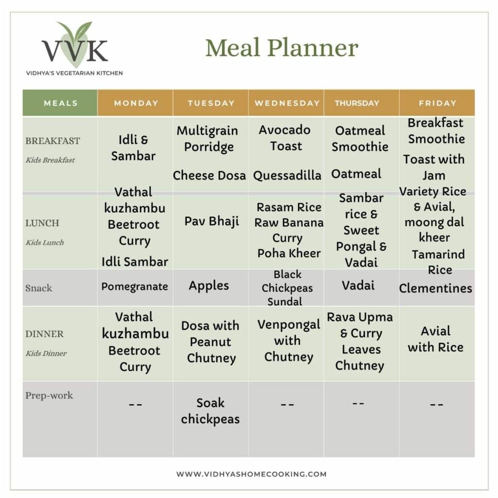 sankranti special meal planner