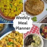 meal planner dish collage