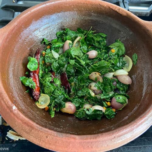 Murungai Keerai Poriyal Drumstick Leaves StirFry Moringa Leaves