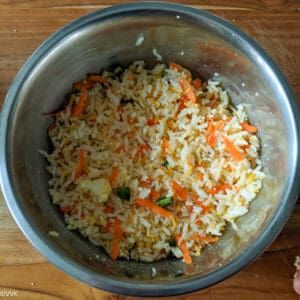 mixed rice mixture