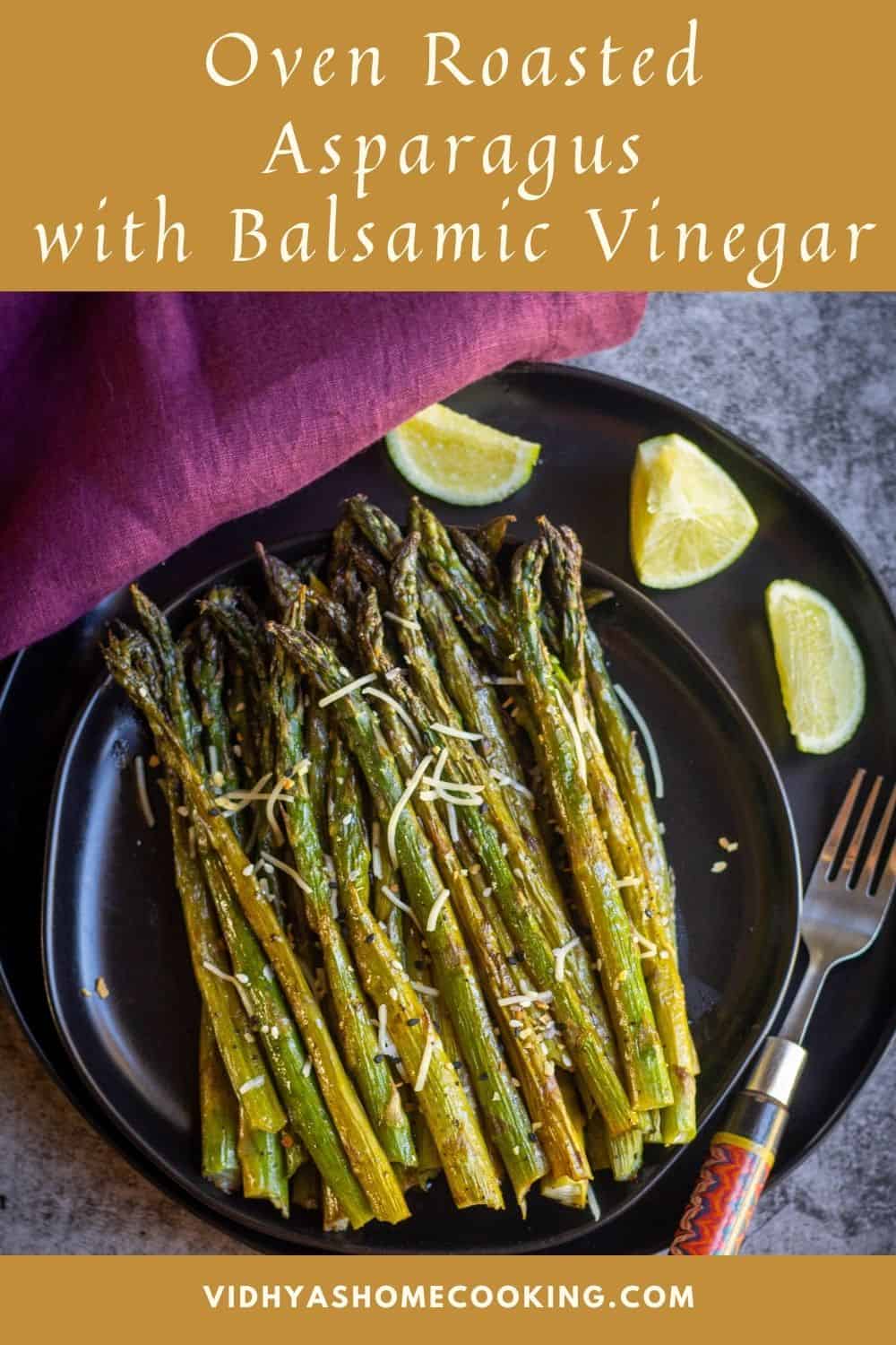 Baked Asparagus with Balsamic Vinegar