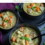 green turnip kurma with title for pinterest