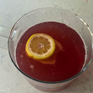 instant pot raspberry green tea with soda added