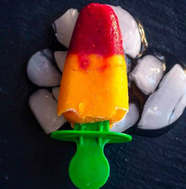 Mango Raspberry Popsicles GWS Poster