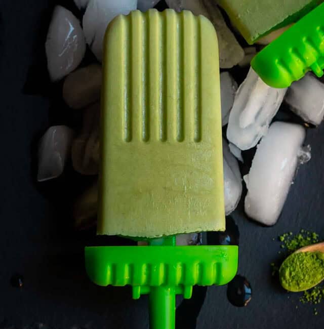 Matcha Green Tea Popsicles GWS Poster