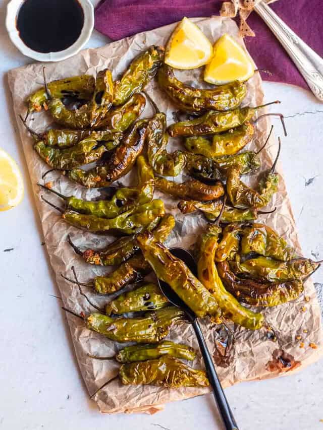 Air Fryer Shishito Peppers