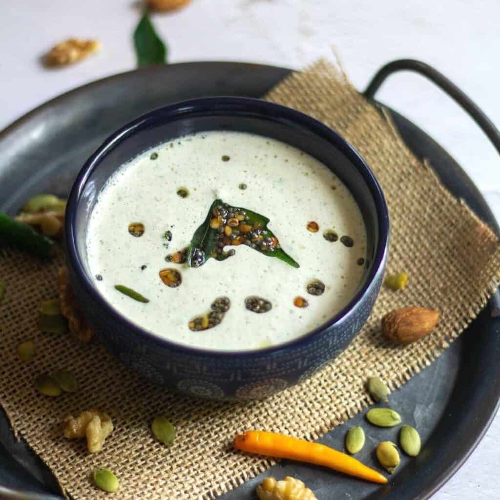 Cilantro Coconut Chutney Kothamalli Chutney Vidhya’s Vegetarian Kitchen